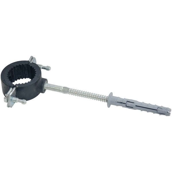 355/G 355100001 Хомут прорезиненный стальной PRATIKO&reg; 1&Prime; &Oslash;33&divide;35 мм с кронштейном M8 x 100 мм RM 79148 фото