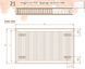 0181447112 Радиатор стальной Compact Panel 21 TEK 700 x 400 мм боковое подключение De Longhi 117289 фото 2