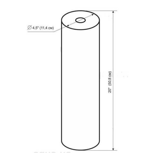 Картридж для усунення заліза Bio+ systems core-20L Big Blue 20 ⁇ 1805220877 фото