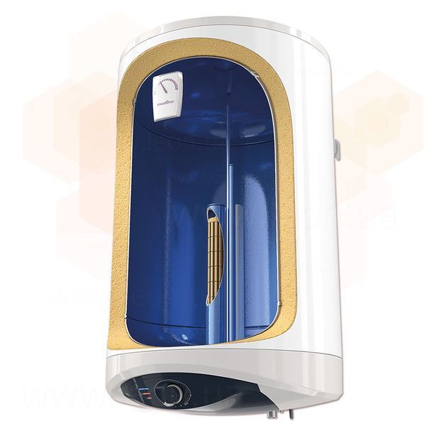 302880 Водонагрівач MODECO CERAMIC GCV 1204724D C21 TS2RC 120 л сухий ТЕН 2,4 кВт 1150 x 470 x 496 мм TESY OOD 99099 фото