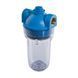RA105P611 Фильтр-колба MIGNON PLUS SL2P AS (прозрачная) &Oslash;1/2&Prime; MFO (латунь) 5&Prime;M 45&deg;C 8 bar Atlas Filtri srl 103751 фото 1
