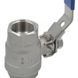 B3.622I015XFVPB0 Кран кульовий &Oslash;1/2&Prime; ВВ (нержавійка AISI 316) PN63 -25/+180 &deg;C Brandoni S.p.A. 89839 фото 2