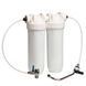 RA6080003 Комплект фильтров (под мойку) BRAVO DP DUO BW 10&Prime; (водоразборный кран + кран подключения) 45&deg;C 8 bar KIT ATLAS FILTRI 104305 фото 1