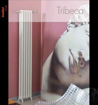 Дизайн-радіатор опалення TRIBECA алюмінієвий COLOR 2000 мм 16 бар (1 секція) FONDITAL 46477 фото