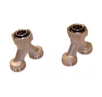 1005675 Трійник Y-подібний (Євроконус) &Oslash;3/4&Prime; ВР - 3/4&Prime; ЗР - 3/4&Prime; ЗР (2 шт.) Uponor GmbH 81404 фото