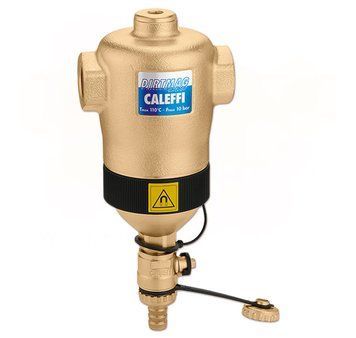 546306 Дешламатор з магнітом горизонтальний DIRTCAL&reg; &Oslash;1&Prime; ВВ 0&divide;110&deg;C 10 bar 5 &mu;m Caleffi S.p.a 52354 фото