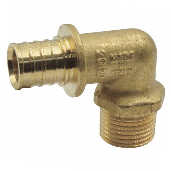 340021H041622A Колено с внешней резьбой &Oslash;16 x 1/2&Prime; ЗР (натяжная гильза) GENERAL FITTINGS 66242 фото