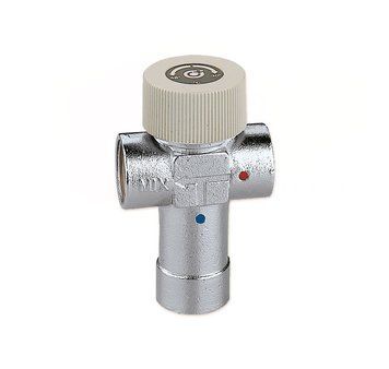520630 Смеситель-термостат &Oslash;1&Prime; с настройкой 30&divide;48 &deg;C Kv=2,75 m&sup3;/h Caleffi Spa 52840 фото
