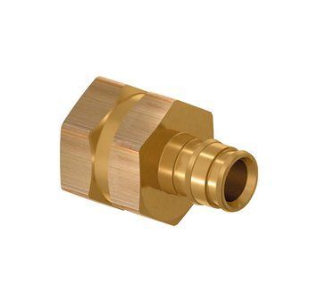 1023010 / 1145666 Штуцер латунь Q&E з внутрішньою різьбою &Oslash;20 х 1/2&Prime; ВР Uponor GmbH 80301 фото