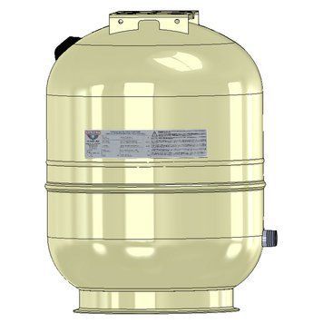 11A0008010 BEIGE Бак расширительный HYDRO-PLUS 80 л 1&Prime; NPT вертикальный, кронштейн сверху &Oslash;450 H=621 мм 10 bar -10/+99&deg;C Zilmet SpA 53963 фото