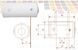 SE0045C2OR152 Водонагреватель горизонтальный SLIM 45 OR BANDINI BRAUN 1 х 2,0 кВт 45 л 700 x 370 мм BANDINI SCALDABAGNI 107019 фото 3