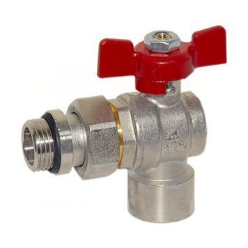 422R00060F Кран-американка угловой шаровый &Oslash;1&Prime; BIANCHI F.lli SpA 84635 фото