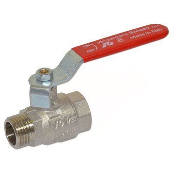 76050111R Кран кульовий TAMIGI &Oslash;1 1/2&Prime; ВЗ PN30 &ndash;10&deg;C/+120&deg;C сталева ручка Idrosanitaria Bonomi 83047 фото