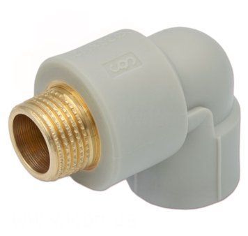PP234020012 Колено PP-R с внешней резьбой &Oslash;20 x 1/2&Prime; PRAWTECH Sp. z oo 109171 фото