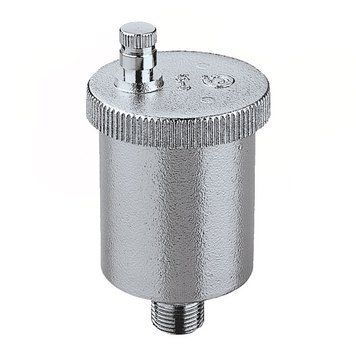 502241 Повітровідвідник хромований VALCAL&reg; автоматичний вертикальний &Oslash;1/2&Prime; З 120&deg;C 10 bar Caleffi S.p.a 52252 фото