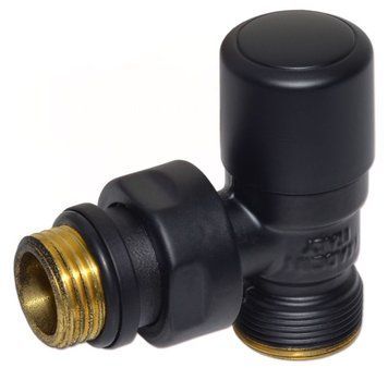 V140211EFS9005O Кран відсікаючий кутовий BLACK MATTE &Oslash;1/2&Prime; х 24-19 FIRST Carlo Poletti Srl 110038 фото