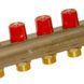 236E06050A Коллектор с вентилями &Oslash;1&Prime; х 6 х 3/4&Prime;УР (red/красный) I=50 мм BIANCHI F.LLI SPA 84098 фото 2