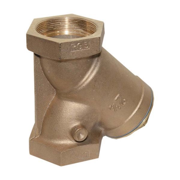 2000010J00 Фильтр магистральный &Oslash;2 1/2&Prime; (бронза) PN16 0/+95&deg;C Idrosanitaria Bonomi 83403 фото