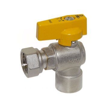 527004050G Кран (ГАЗ) угловой &Oslash;1/2&Prime; В х 3/4&Prime; В (накидка гайка) BIANCHI F.lli SpA 84589 фото