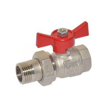 76500004R Кран-американка кульовий TAMIGI &Oslash;1/2&Prime; red PN40 &ndash;10&deg;C/+120&deg;C Idrosanitaria Bonomi 83069 фото