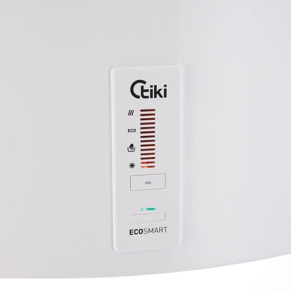 700093 Водонагрівач SUPR ESD 50V9 SMART 2 х 1,0 кВт 50 л 690 x 420 x 445 мм TIKI 43963 фото