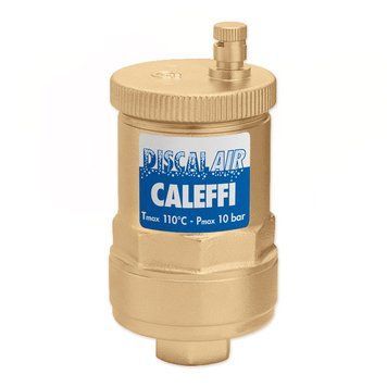 551004 Деаератор з підвищеною продуктивністю DISCAL&reg; &Oslash;1/2&Prime; ВВ 0&divide;110&deg;C 10 bar Caleffi S.p.a 52281 фото