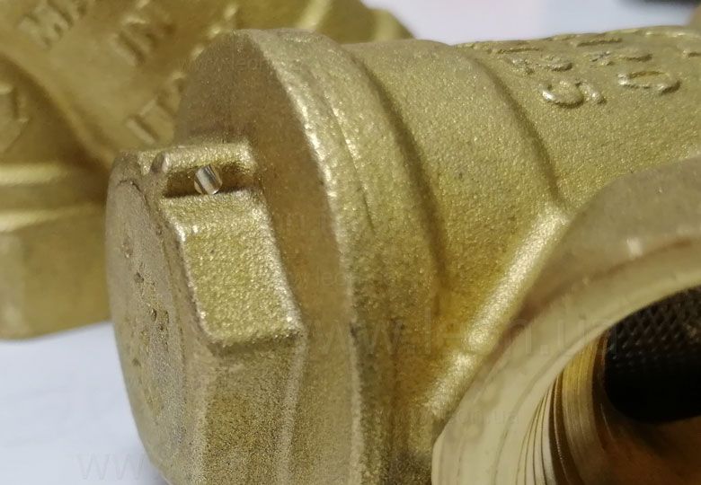 610.1/2G Фільтр магістральний &Oslash;1/2&Prime; з вушком для пломбування PN25 0/+120&deg;C F.A.R.G. srl 25566 фото