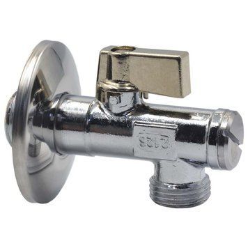 027230404X Кран кутовий з фільтром для сантехприладів &Oslash;1/2&Prime; х 1/2&Prime; (алюмінієва ручка) BIANCHI F.lli S.p.A. 84686 фото