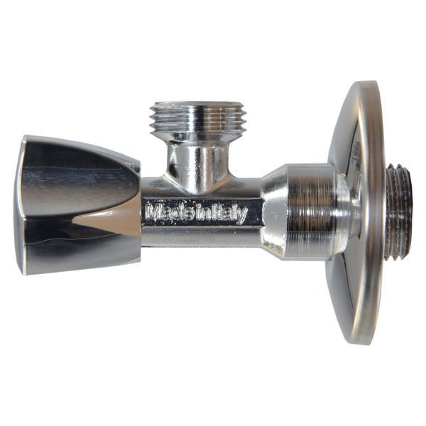 C428685 Кран вентильный для сантехприборов &Oslash;1/2&Prime; х 1/2&Prime; треугольная ручка VA Albertoni srl 85175 фото