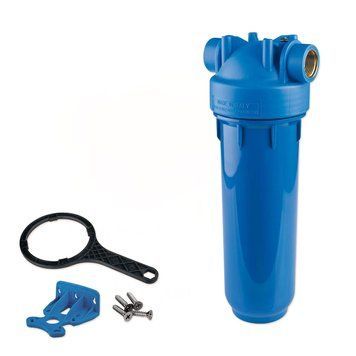 ZA1380402 Фільтр-колба DP MONO AB (блакитна) &Oslash;3/4&Prime; OT (латунь) 10&Prime; 45&deg;C 8 bar KIT Atlas Filtri s.r.l. 104049 фото