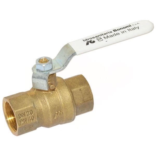 79600104W Кран кульовой MISSOURI 1/2&Prime; ВВ стійкий до децинкофікації PN40 &ndash;10&deg;C/+120&deg;C Idrosanitaria Bonomi 83092 фото