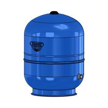 11A0008000 Бак розширювальний HYDRO-PRO 80 л 1&Prime;G &Oslash;450 H=608 мм 10 bar &ndash;10+99&deg;C Zilmet S.p.A. 53511 фото
